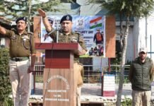 J&K Police observe National Unity Day across Kashmir National Unity Day observed by SDRF 1st Battalion, Srinagar
