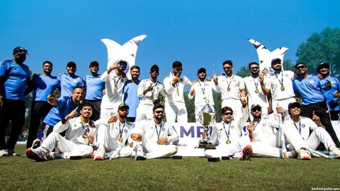 Rest of India win Irani Cup