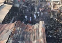 Jammu fire guts around 50 shops, hotel Shiv Market Jammu fire guts around 50 shops, hotel