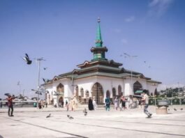 Shrine of Hazrat Sheikh Nooruddin Noorani (RA) at Charar-i-Sharief in Budgam