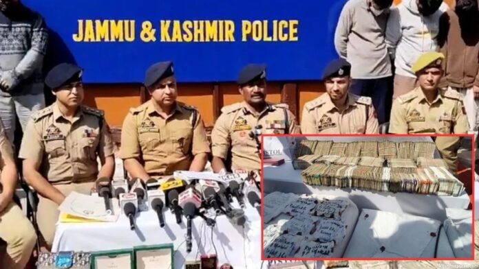 Srinagar Police arrest 8 in alleged inter-district narcotics, arms syndicate